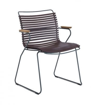 Click Stuhl mit Armlehne pflaume Houe | Pflaume | HOUE 10801 2918